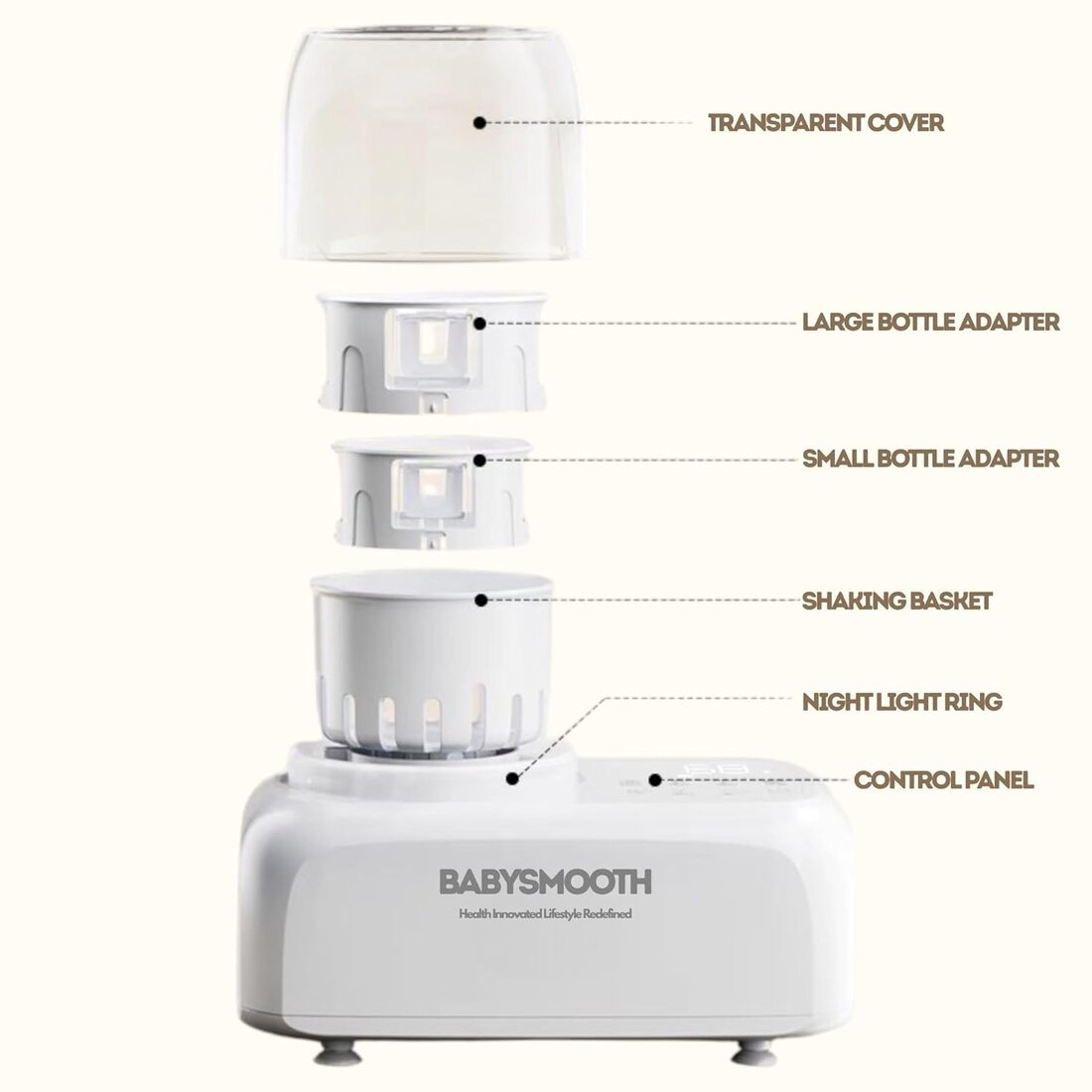 Night-Light Waterless Bottle Warmer & Shaker build quality