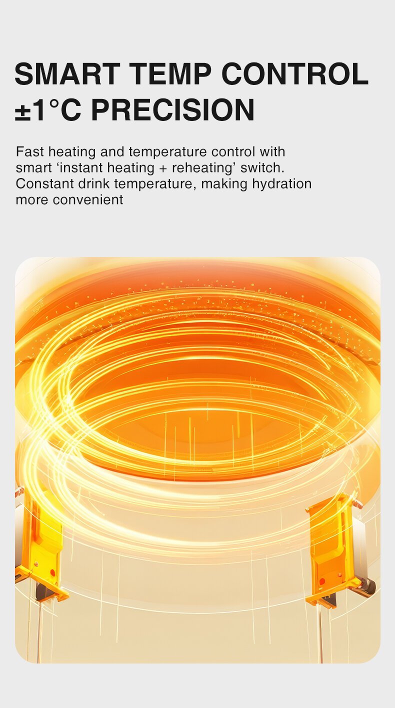 Warm-Beige Multi-Function Herbal Tea Kettle feature